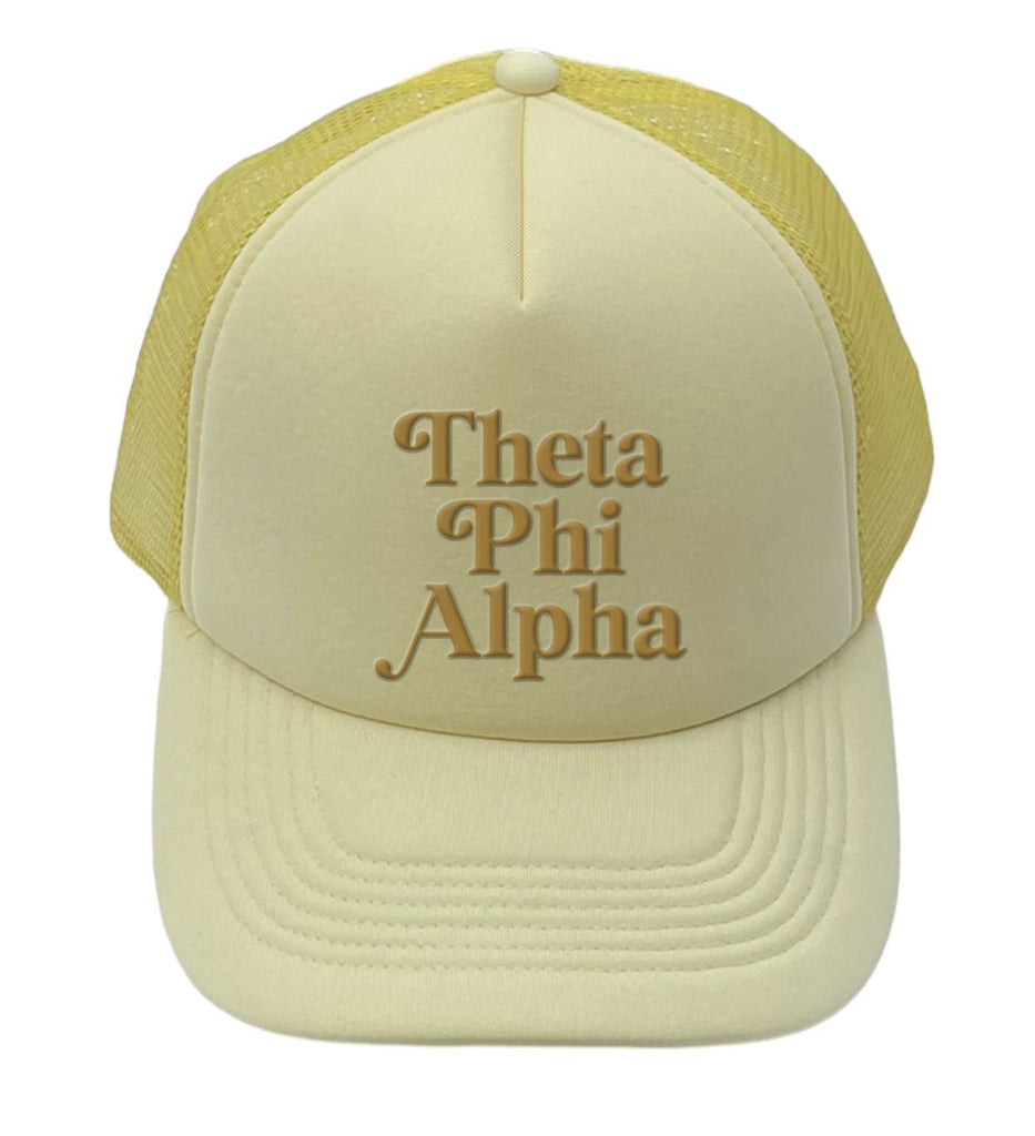 Theta Phi Alpha Baseball Cap, Mesh Trucker-Style Hat