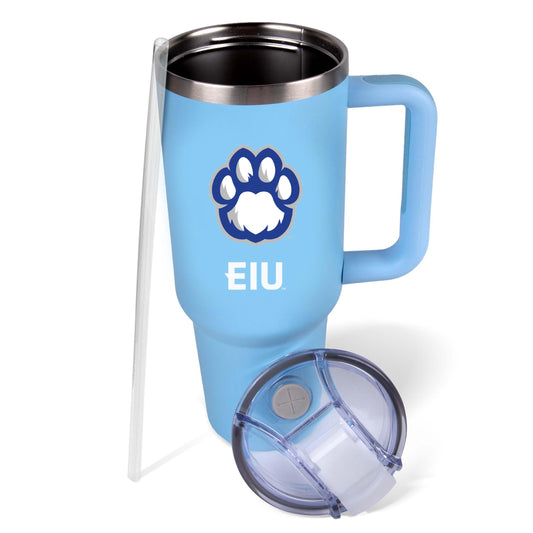 Eastern Illinois University 40oz Stainless Steel Tumbler with Handle