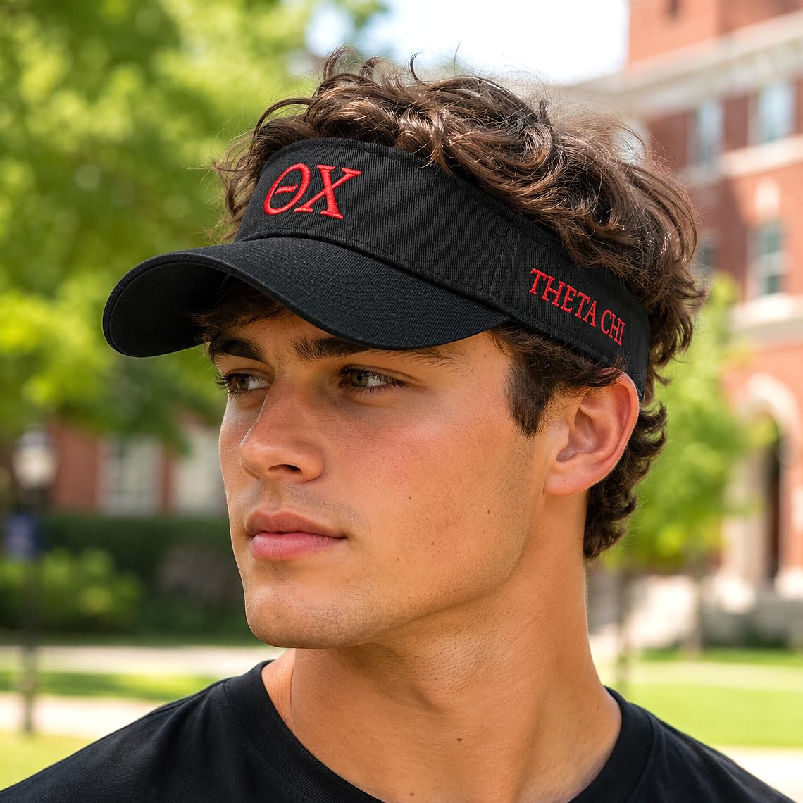 Theta Chi Fraternity Visor Hat