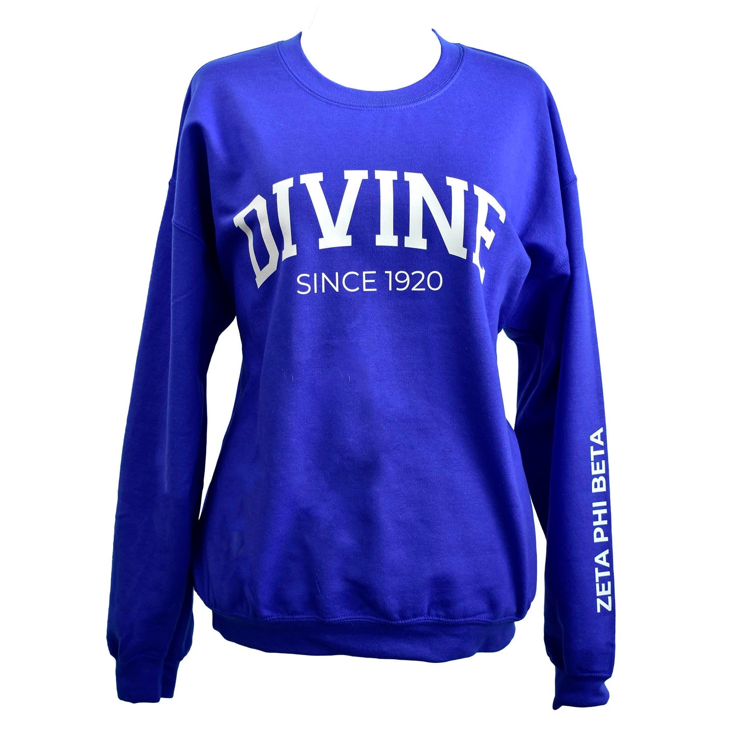 Zeta Phi Beta Sorority, Incorporated Sweatshirt- Divine and Sorority Name Design
