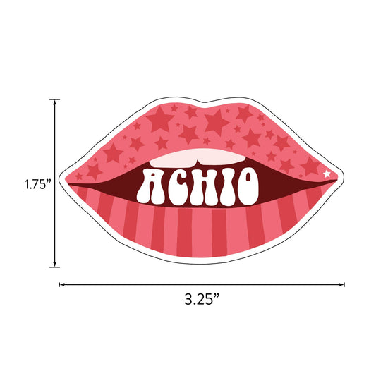 Alpha Chi Omega Girl Power Sticker Sheet