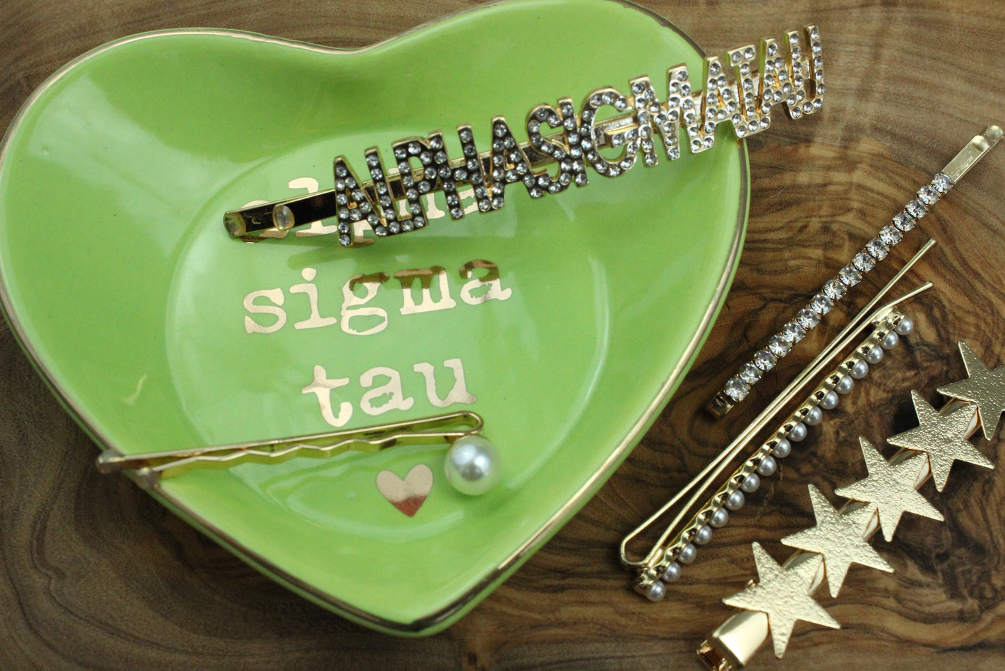 Alpha Sigma Tau Ceramic Ring Dish