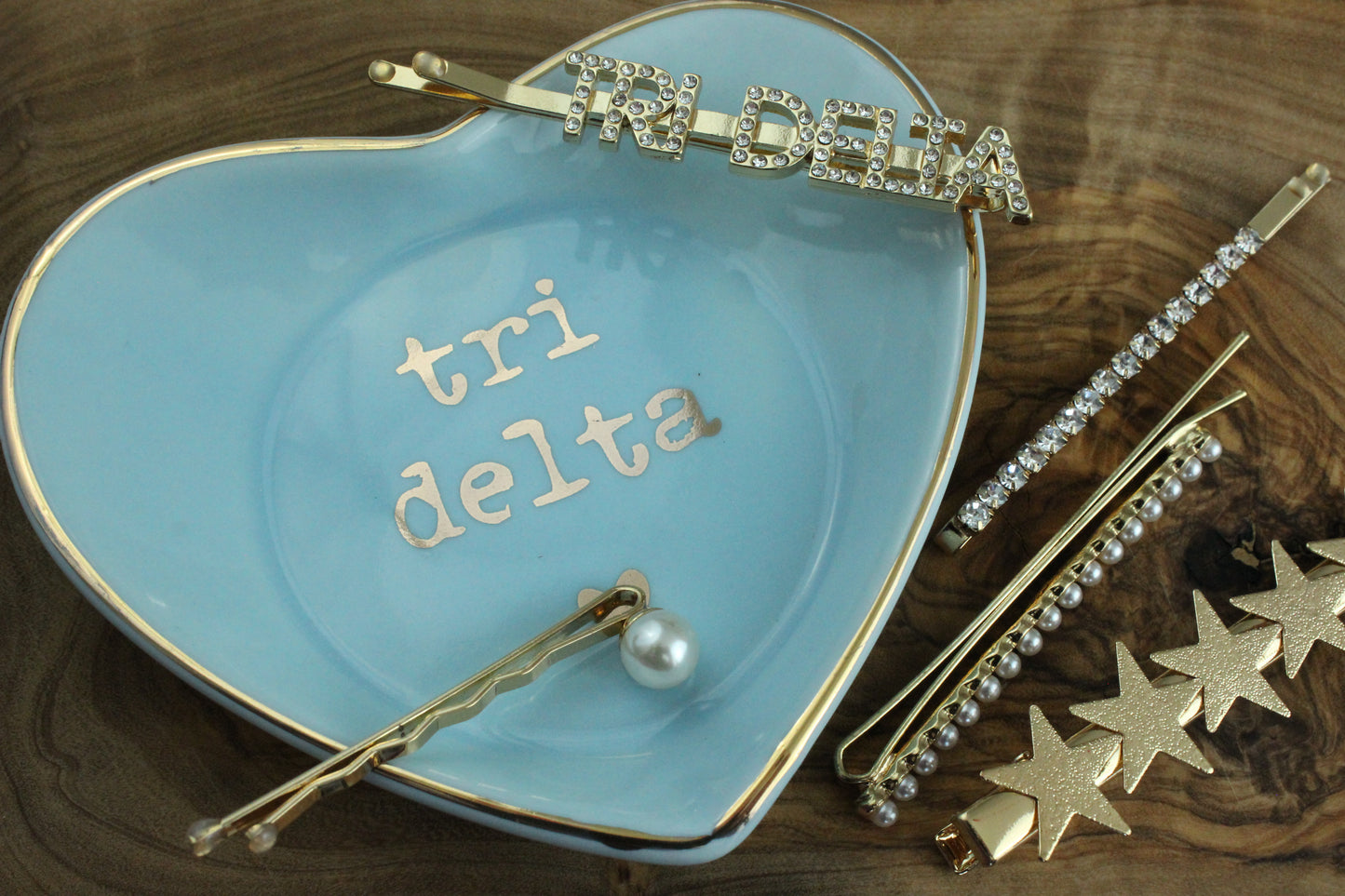 Tri Delta Ceramic Ring Dish