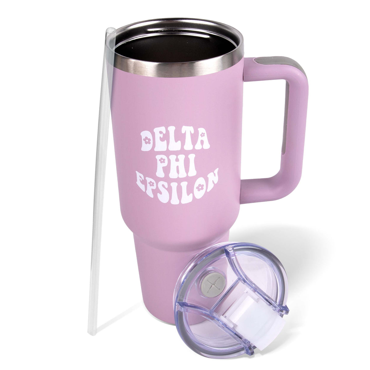 Sorority Shop Tumbler - 40oz Stainless Steel with Handle