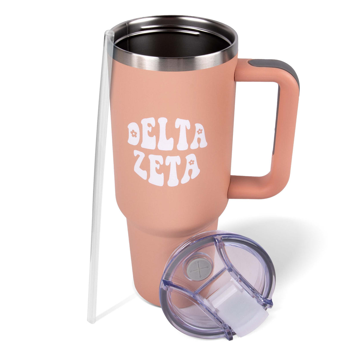 Sorority Shop Tumbler - 40oz Stainless Steel with Handle