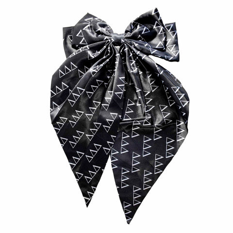 Delta Delta Delta Greek Letters Hair Bow