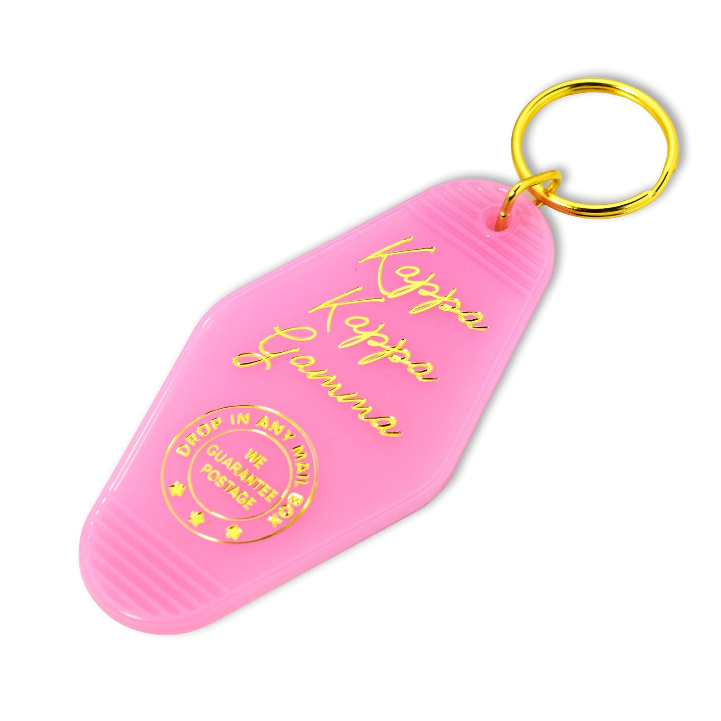 Kappa Kappa Gamma Motel Keychain