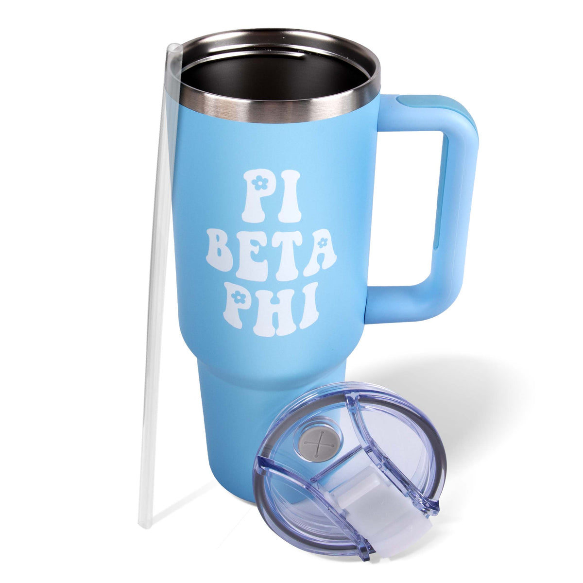Sorority Shop Tumbler - 40oz Stainless Steel with Handle
