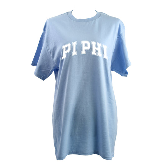 Pi Beta Phi Sorority T-Shirt- Varsity Design