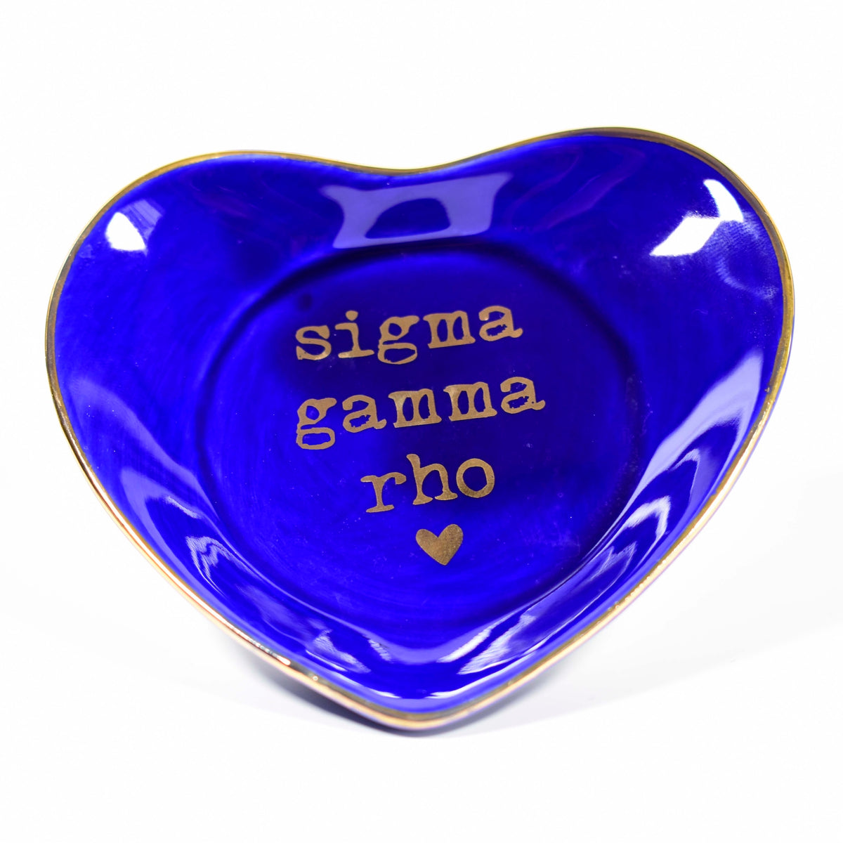 Sorority Shop Ceramic Ring Dish - Heart Shaped