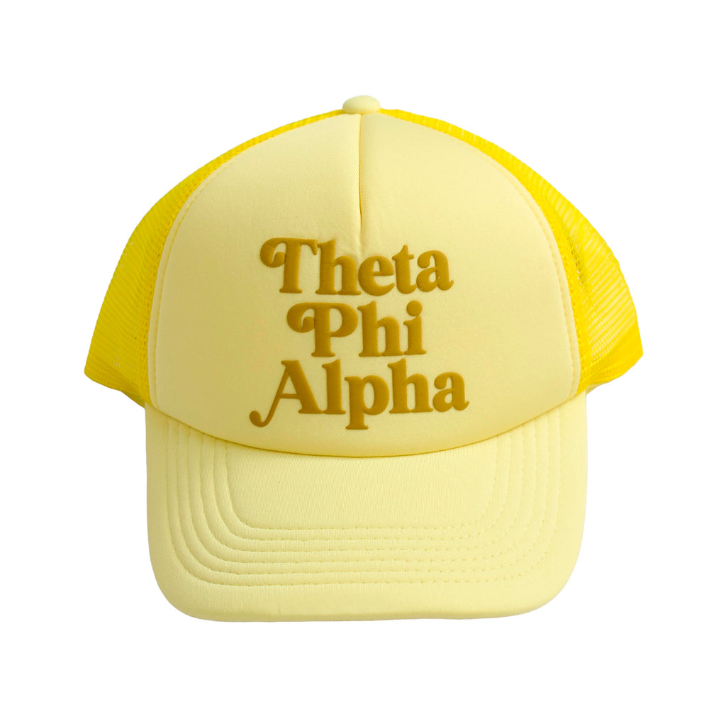 Theta Phi Alpha Baseball Cap, Mesh Trucker-Style Hat