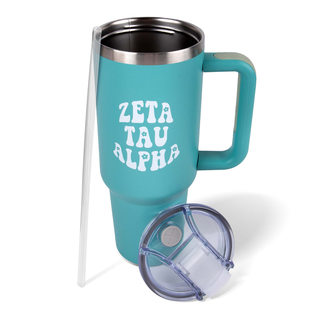 Sorority Shop Tumbler - 40oz Stainless Steel with Handle