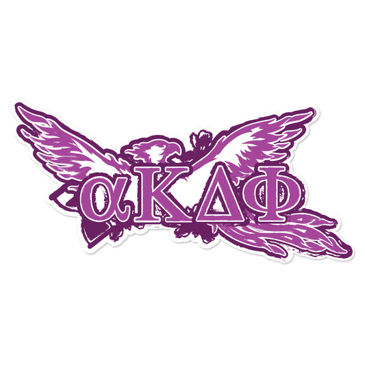 Alpha Kappa Delta Phi Laptop Jumbo Sticker/Decal