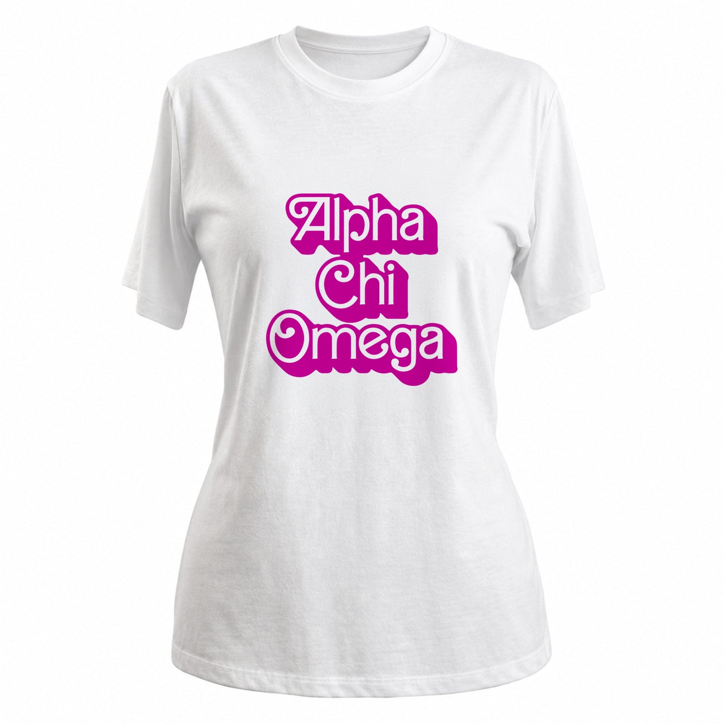 Alpha Chi Omega Retro Dolly Relaxed Fit T-Shirt