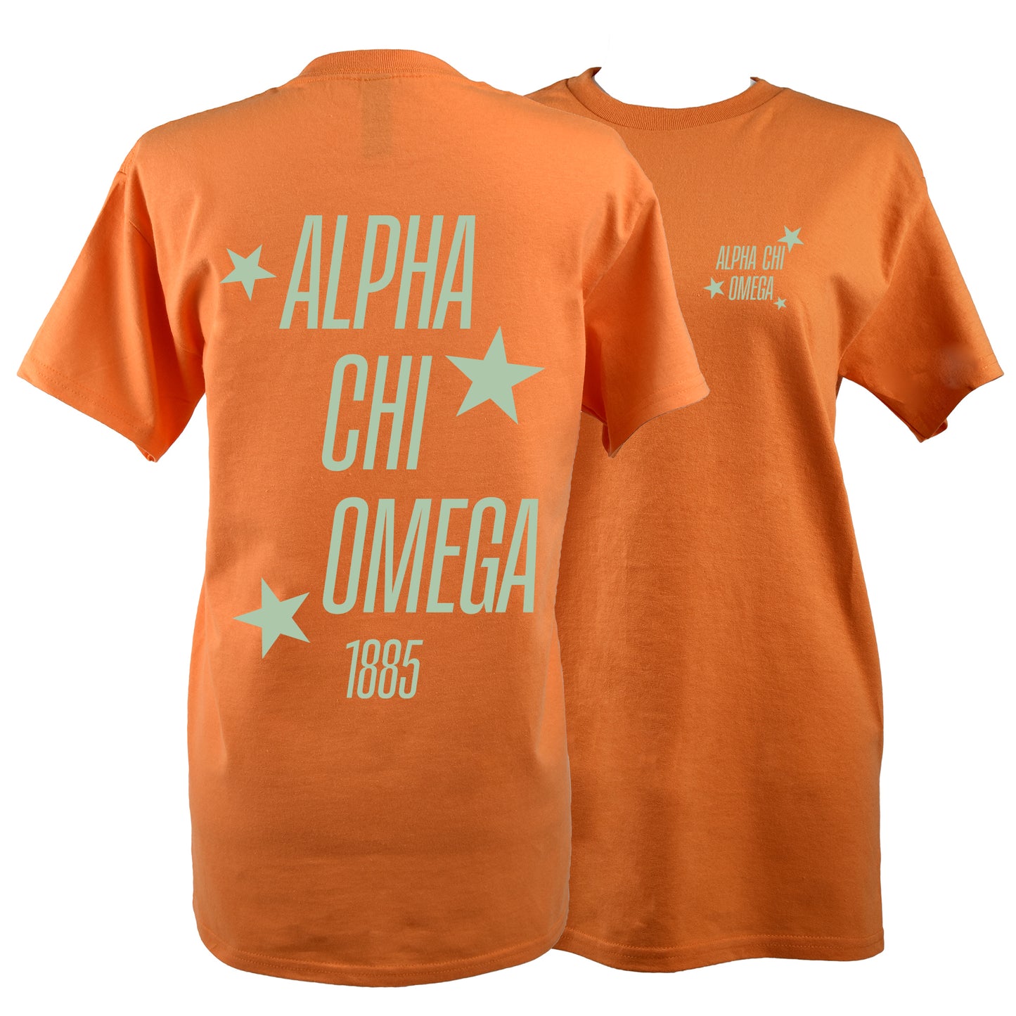 Alpha Chi Omega T-Shirt- The Swifties Showgirl Design