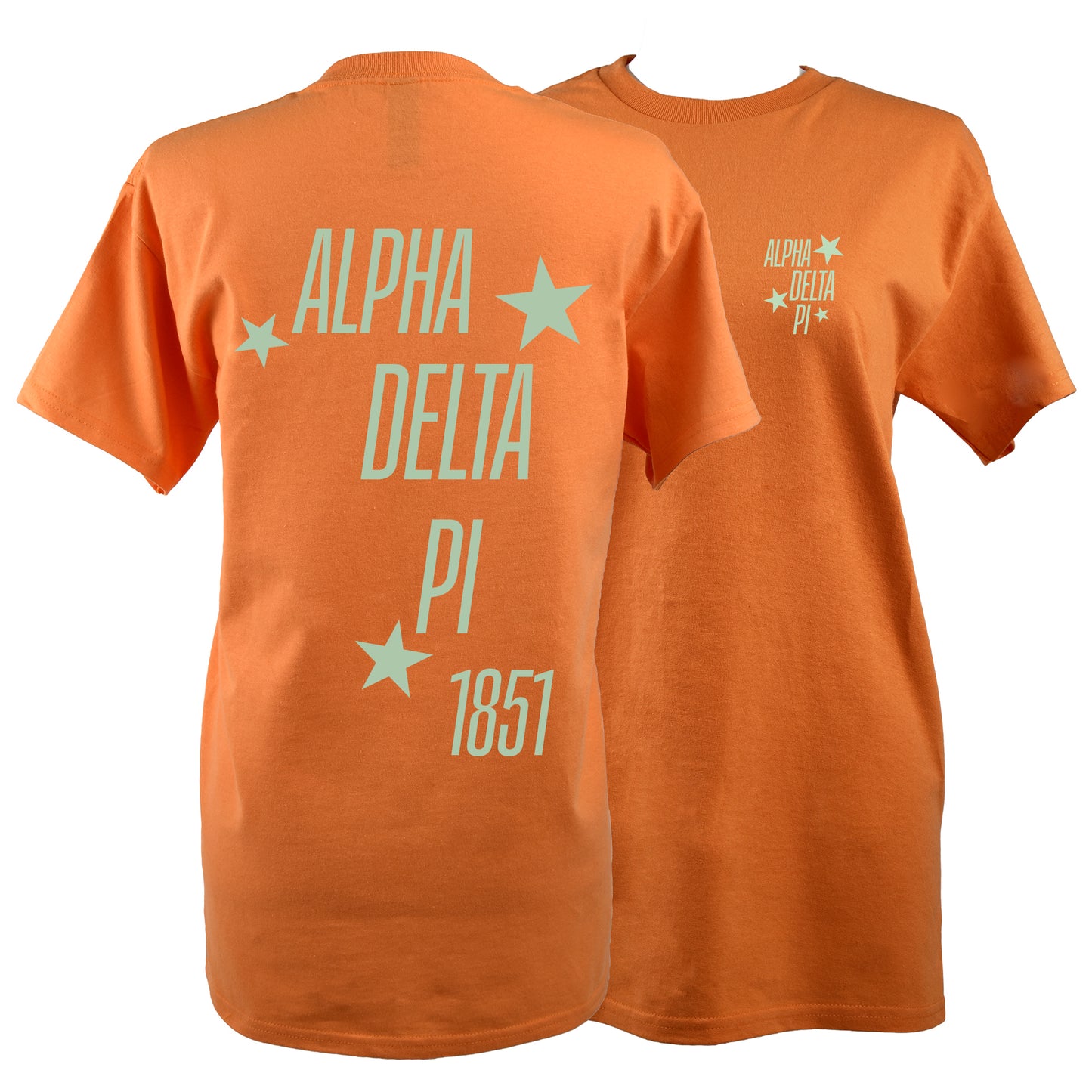 Alpha Delta Pi T-Shirt- Showgirl Design