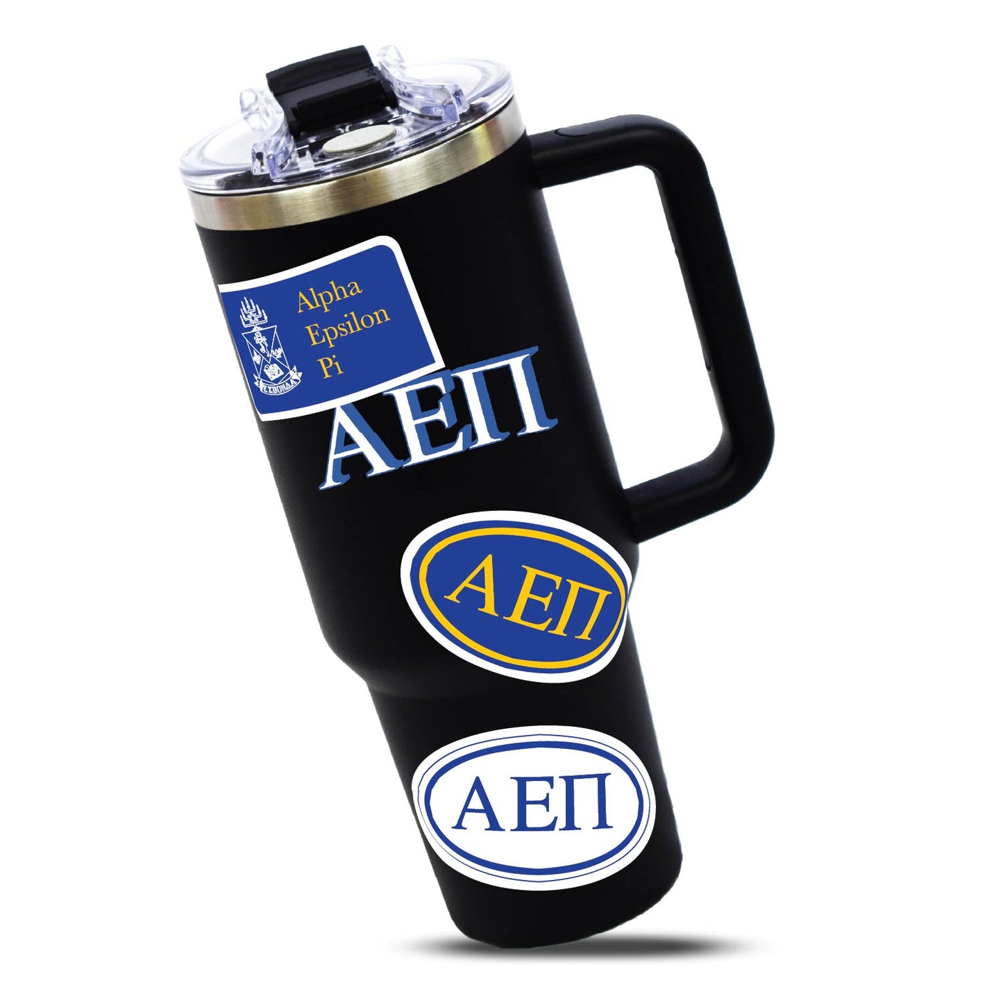 Alpha Epsilon Pi Fraternity Sticker Sheet- Brand Focus