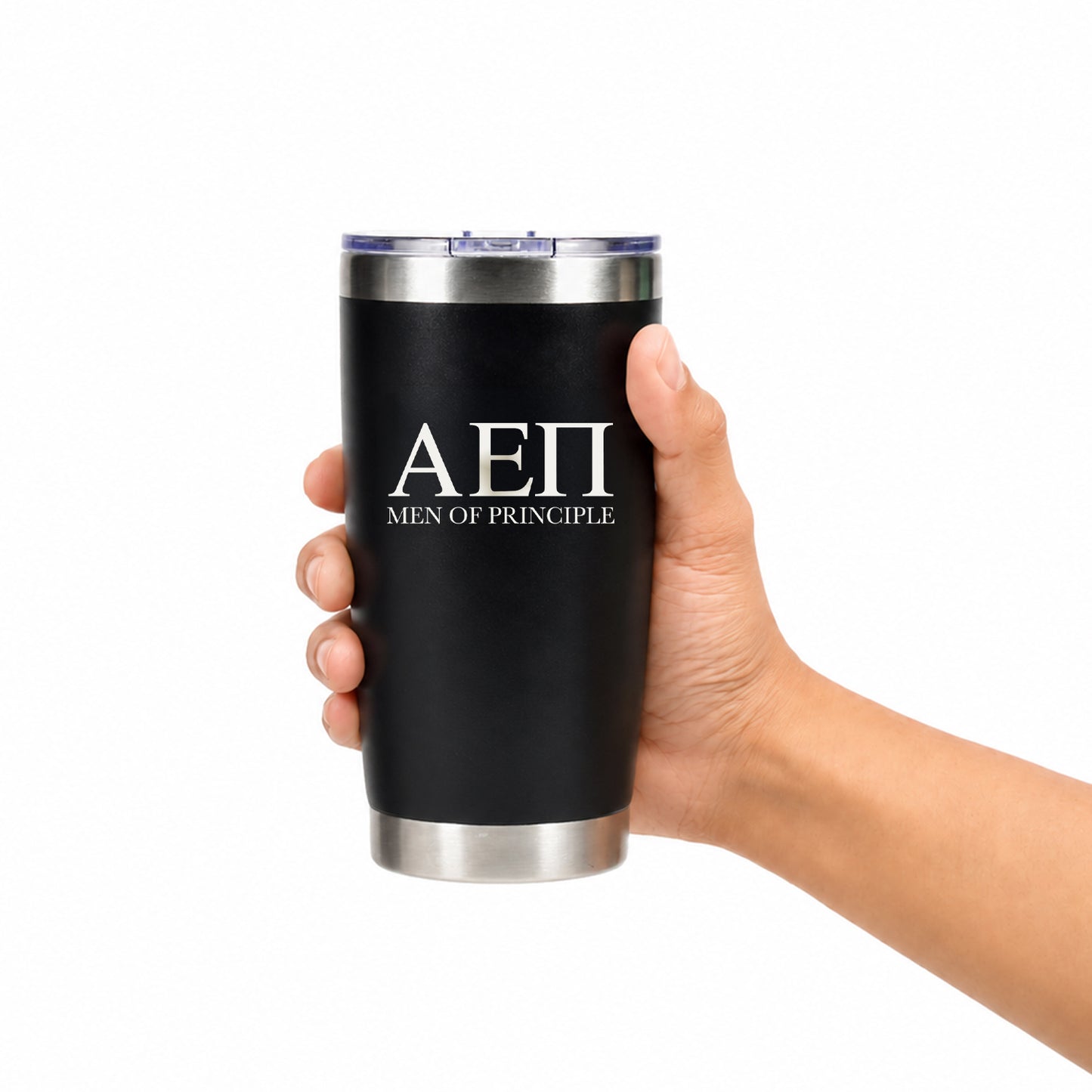 Alpha Epsilon Pi 20 oz. Insulated Tumbler with Greek Letters