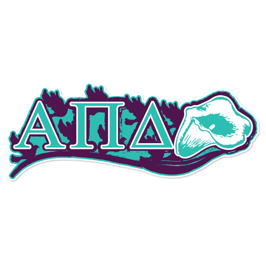 Alpha Pi Delta Laptop Jumbo Sticker/Decal