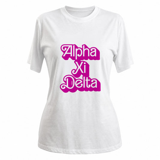 Alpha Xi Delta Retro Dolly Relaxed Fit T-Shirt