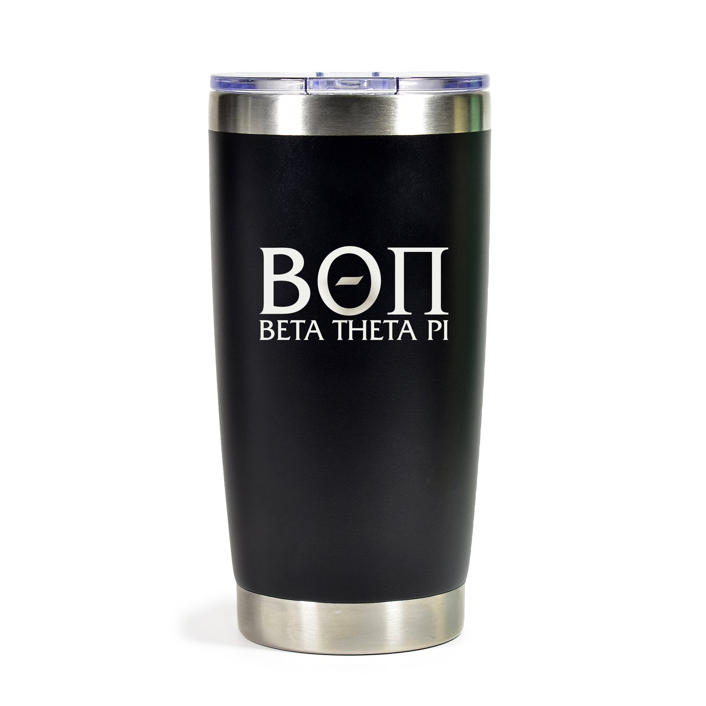 Beta Theta Pi 20 oz. Insulated Tumbler with Greek Letters