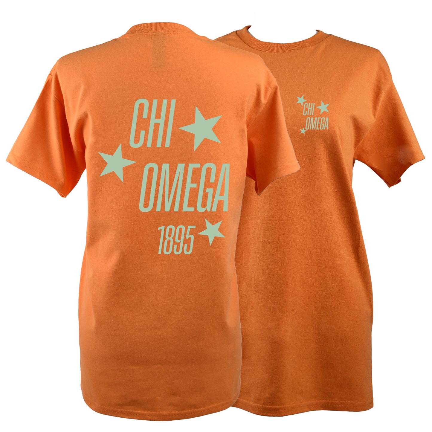 Chi Omega T-Shirt- Showgirl Design
