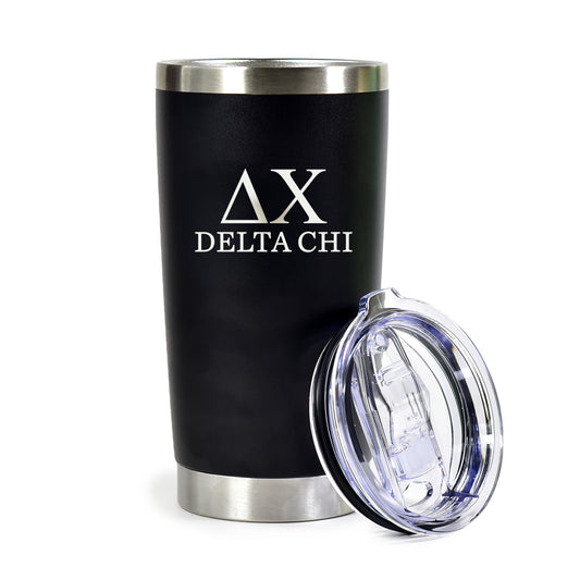 Delta Chi 20 oz. Insulated Tumbler with Greek Letters
