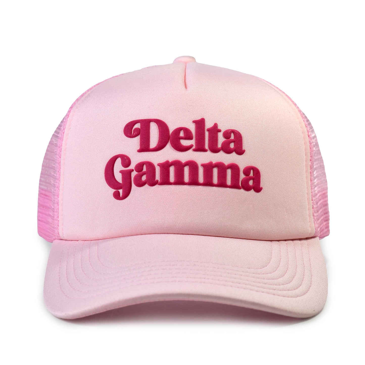 Delta Gamma Baseball Cap, Mesh Trucker-Style Hat