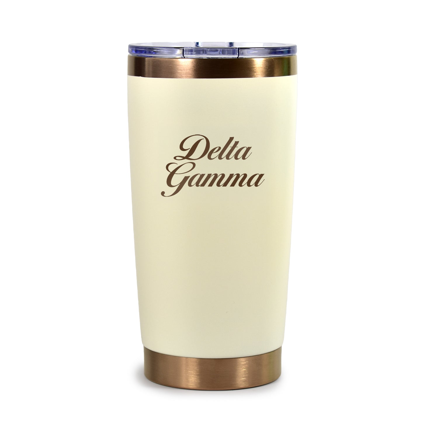 Delta Gamma 20 oz. Insulated Tumbler with Sorority Name