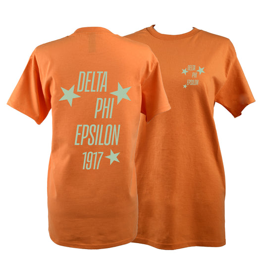 Delta Phi Epsilon T-Shirt- The Swifties Showgirl Design