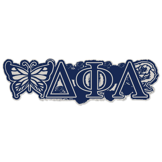 Delta Phi Lambda Laptop Jumbo Sticker/Decal
