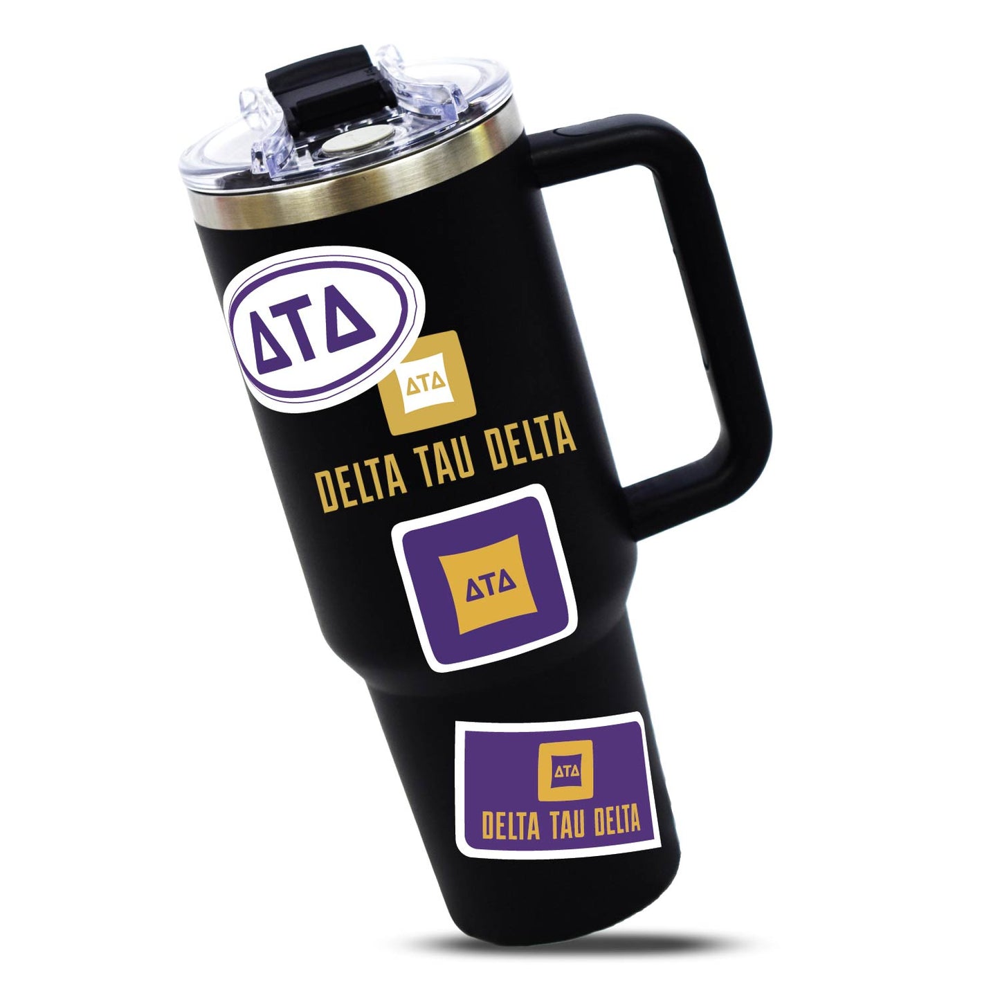 Delta Tau Delta Fraternity Sticker Sheet- Brand Focus