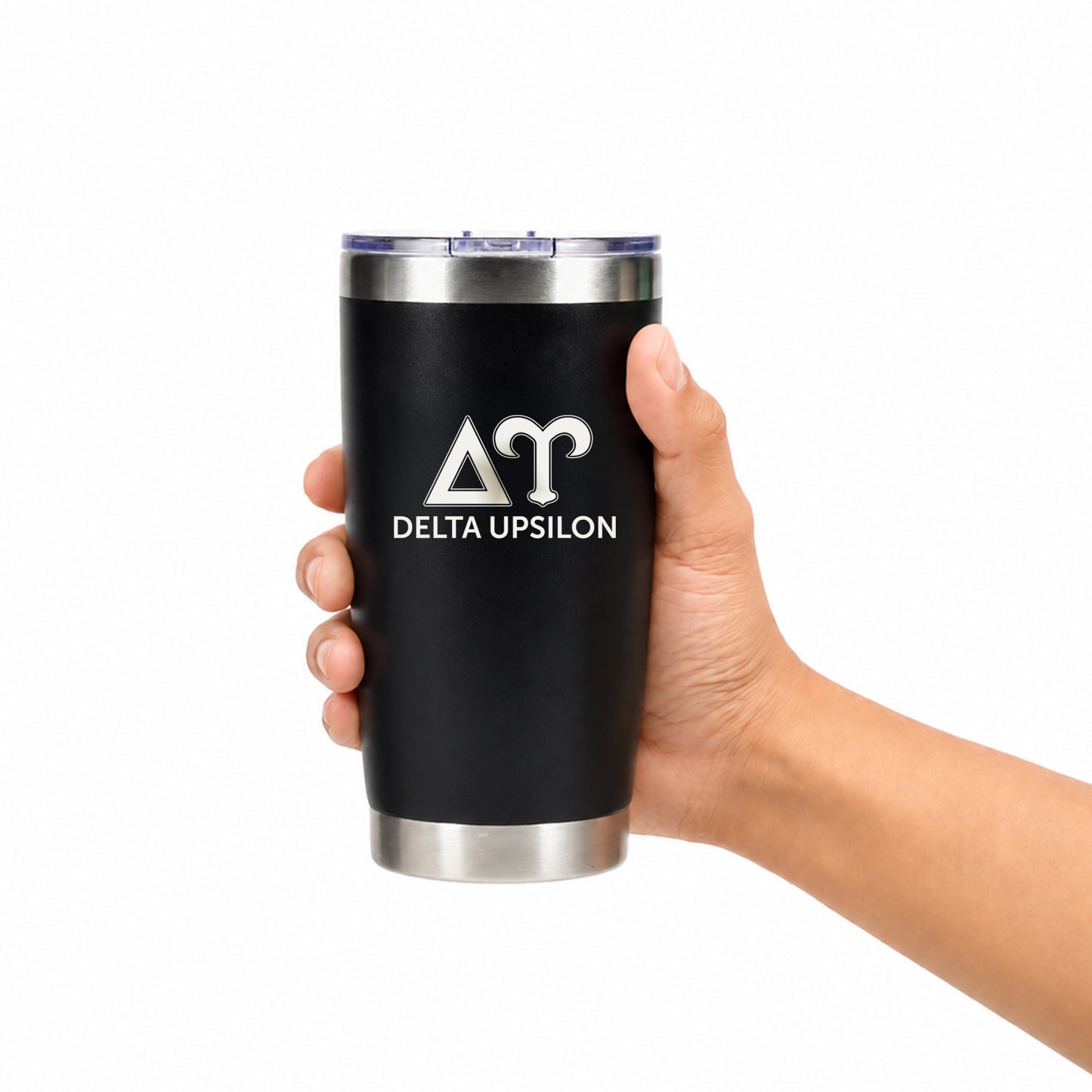 Delta Upsilon 20 oz. Insulated Tumbler with Greek Letters