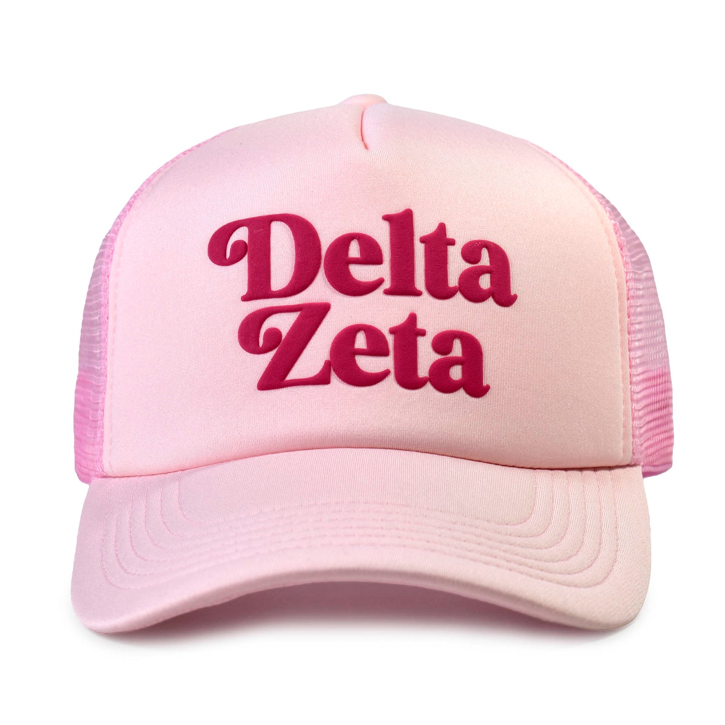 Delta Zeta Baseball Cap, Mesh Trucker-Style Hat
