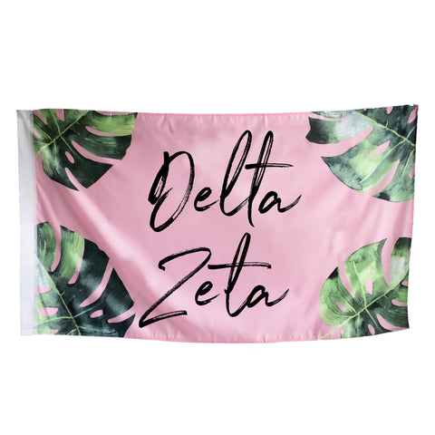 Delta Zeta Tropical Flag