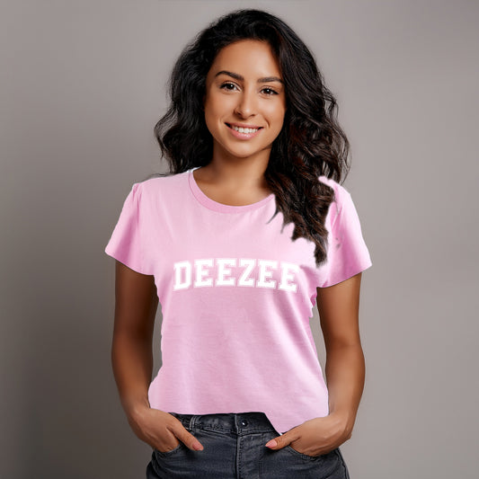 Delta Zeta Sorority T-Shirt- Varsity Design