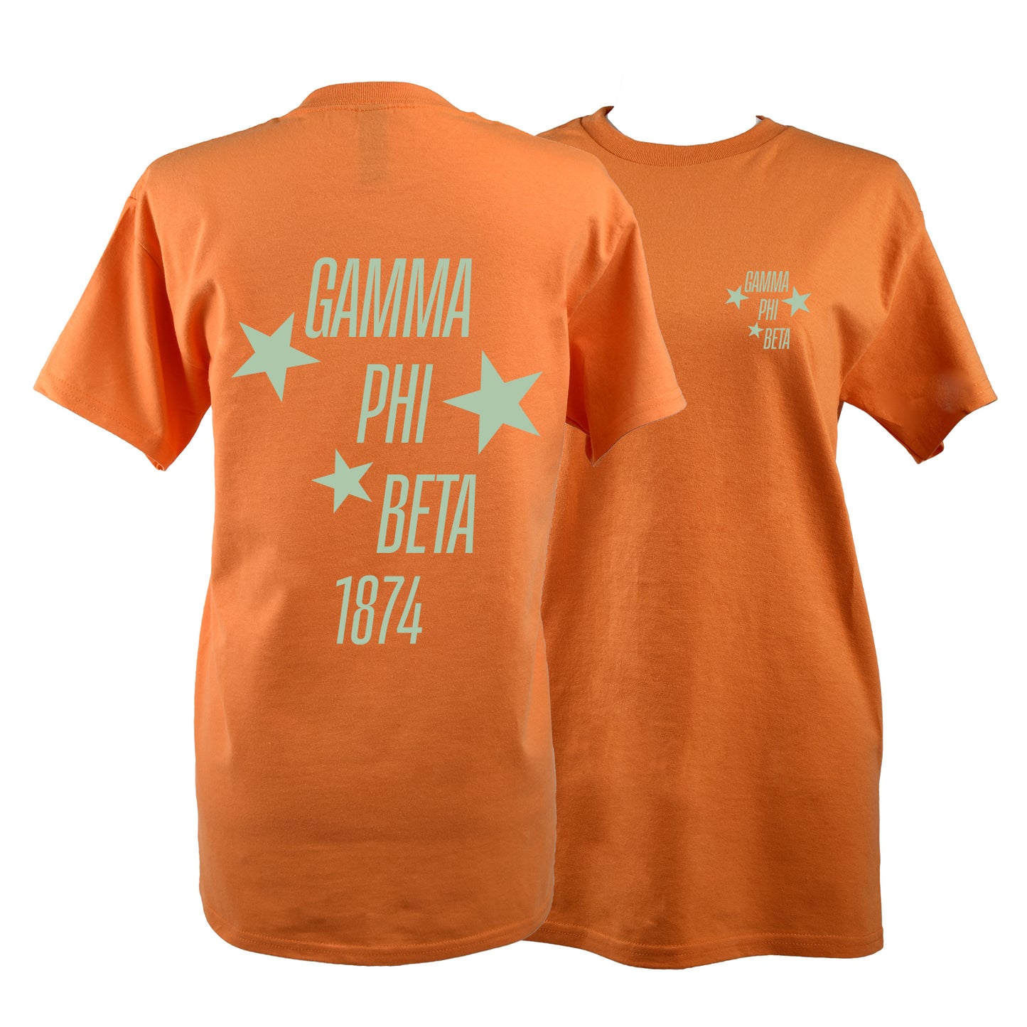 Gamma Phi Beta T-Shirt- Showgirl Design