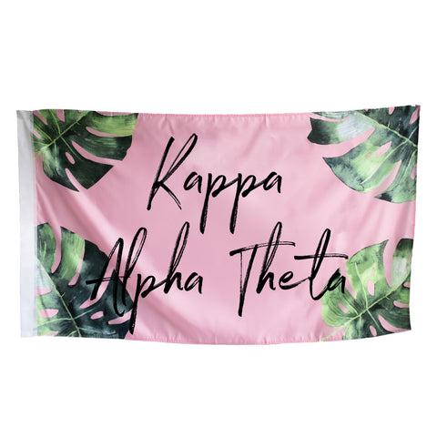 Kappa Alpha Theta Tropical Flag