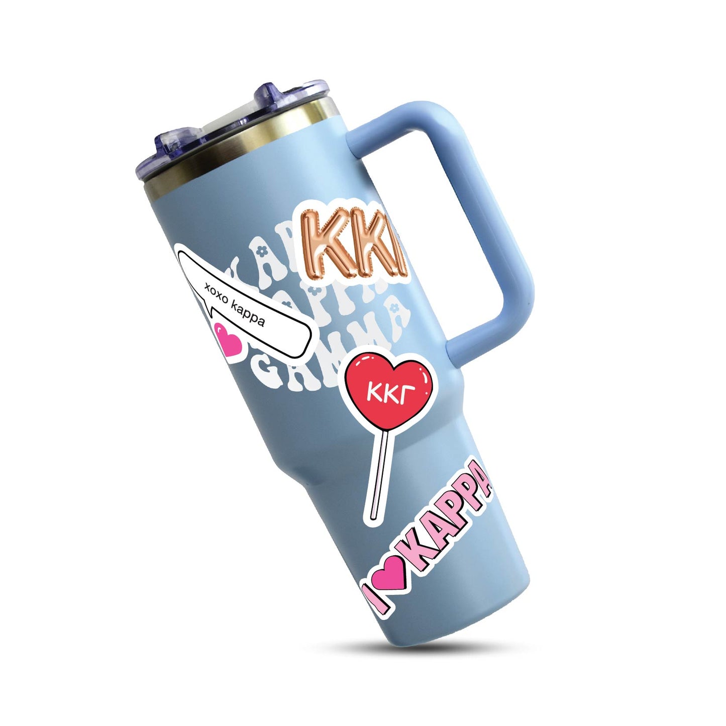 Kappa Kappa Gamma- Sticker Sheet- Love Theme