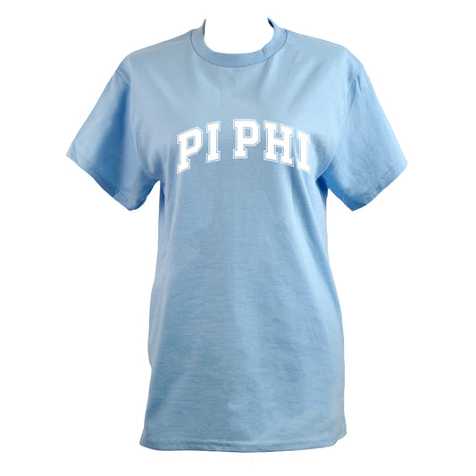 Pi Beta Phi Sorority T-Shirt- Varsity Design