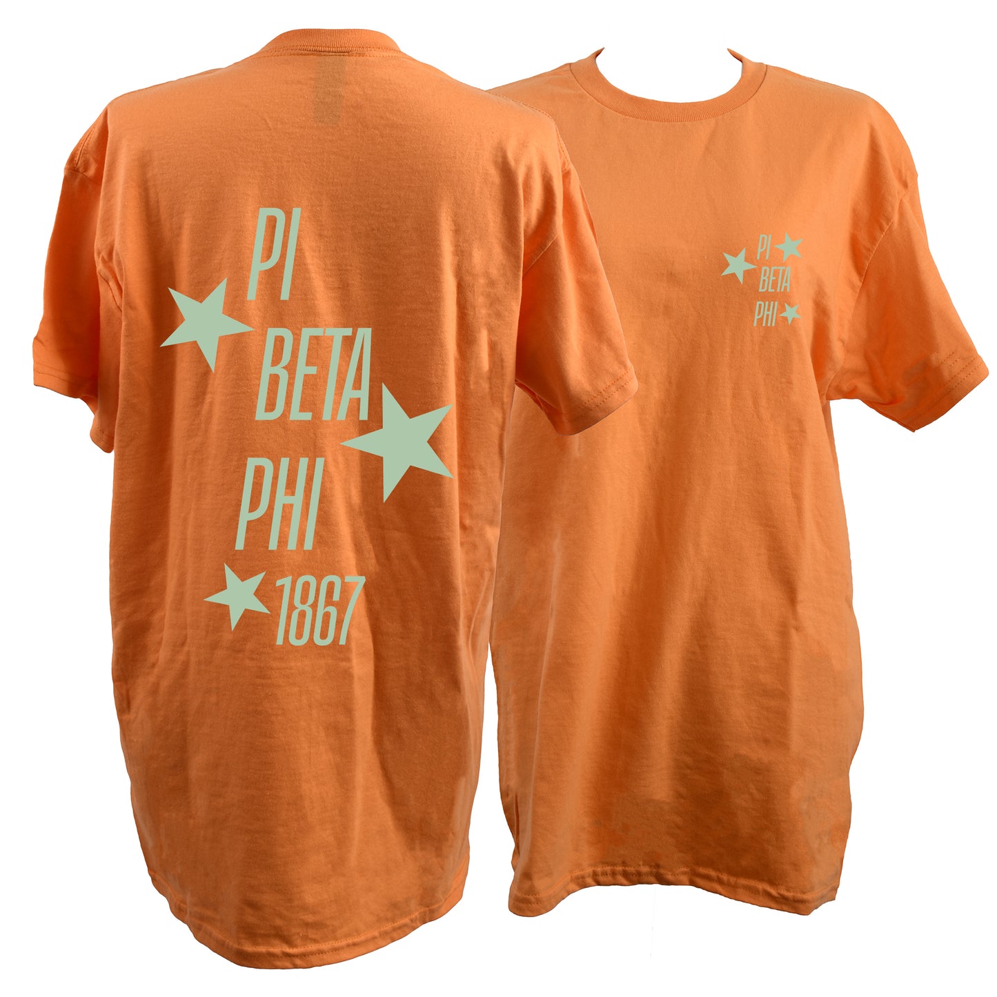 Pi Beta Phi T-Shirt- Showgirl Design