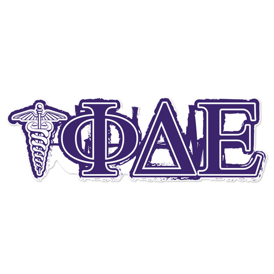 Phi Delta Epsilon Laptop Jumbo Sticker/Decal