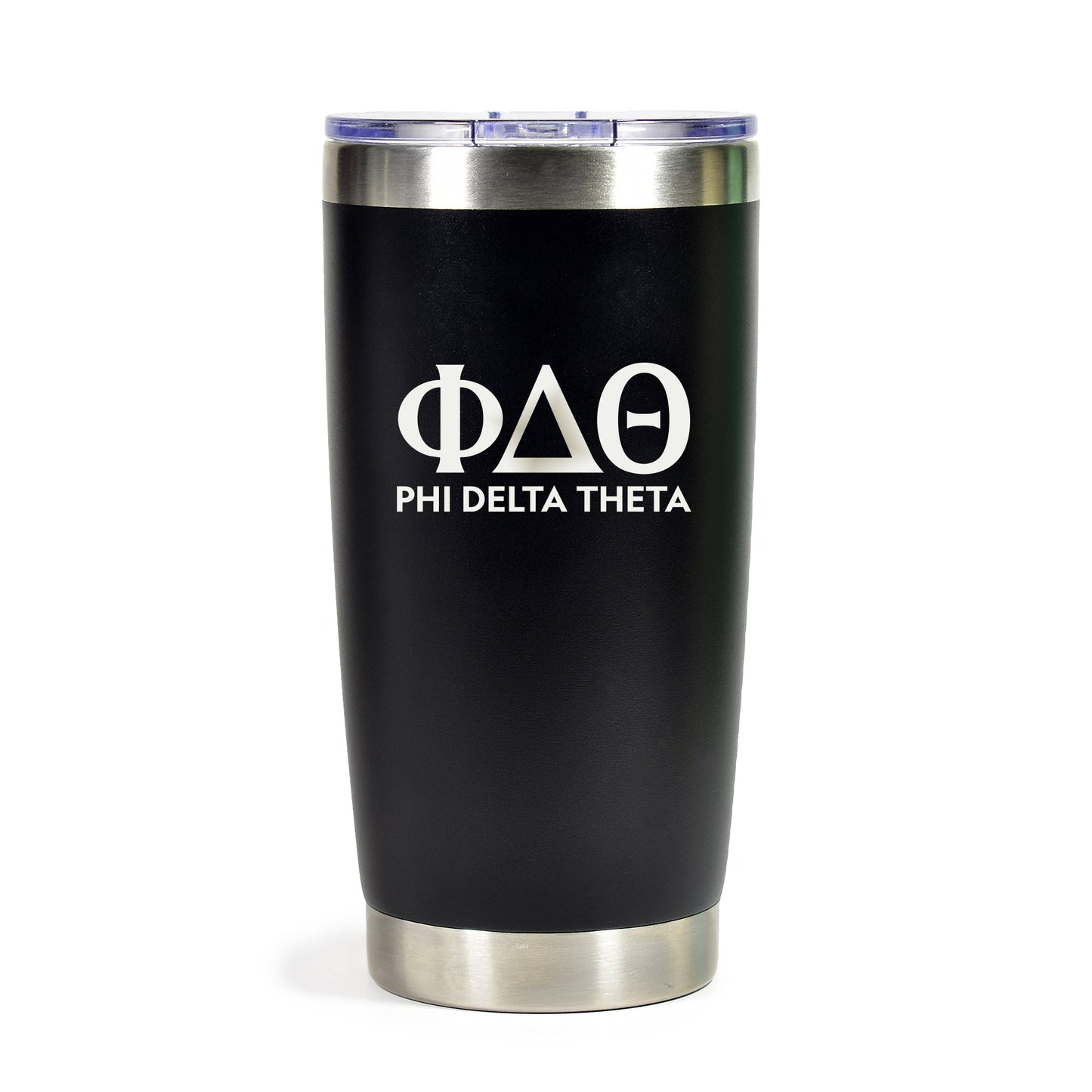 Phi Delta Theta 20 oz. Insulated Tumbler with Greek Letters