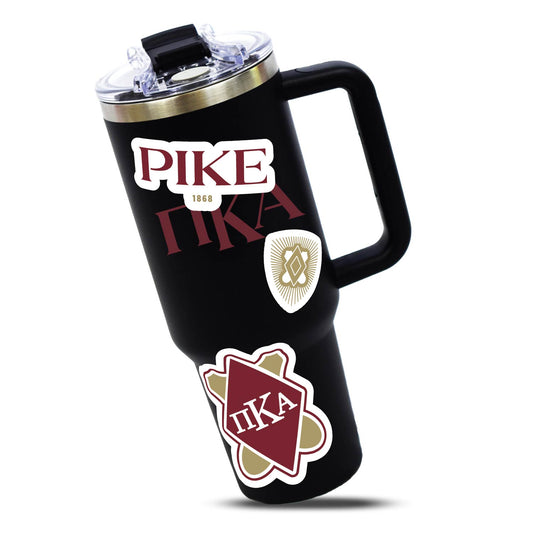 Pi Kappa Alpha Fraternity Brand Focus Sticker Sheet