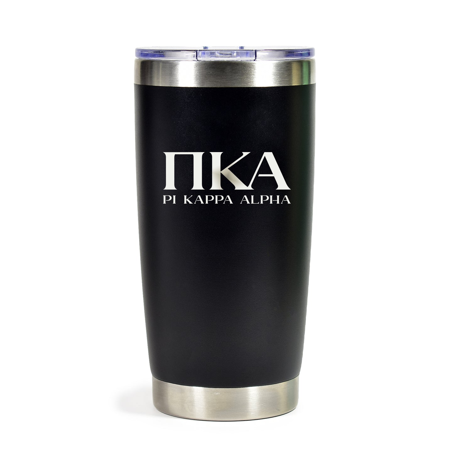Pi Kappa Alpha 20 oz. Insulated Tumbler with Greek Letters
