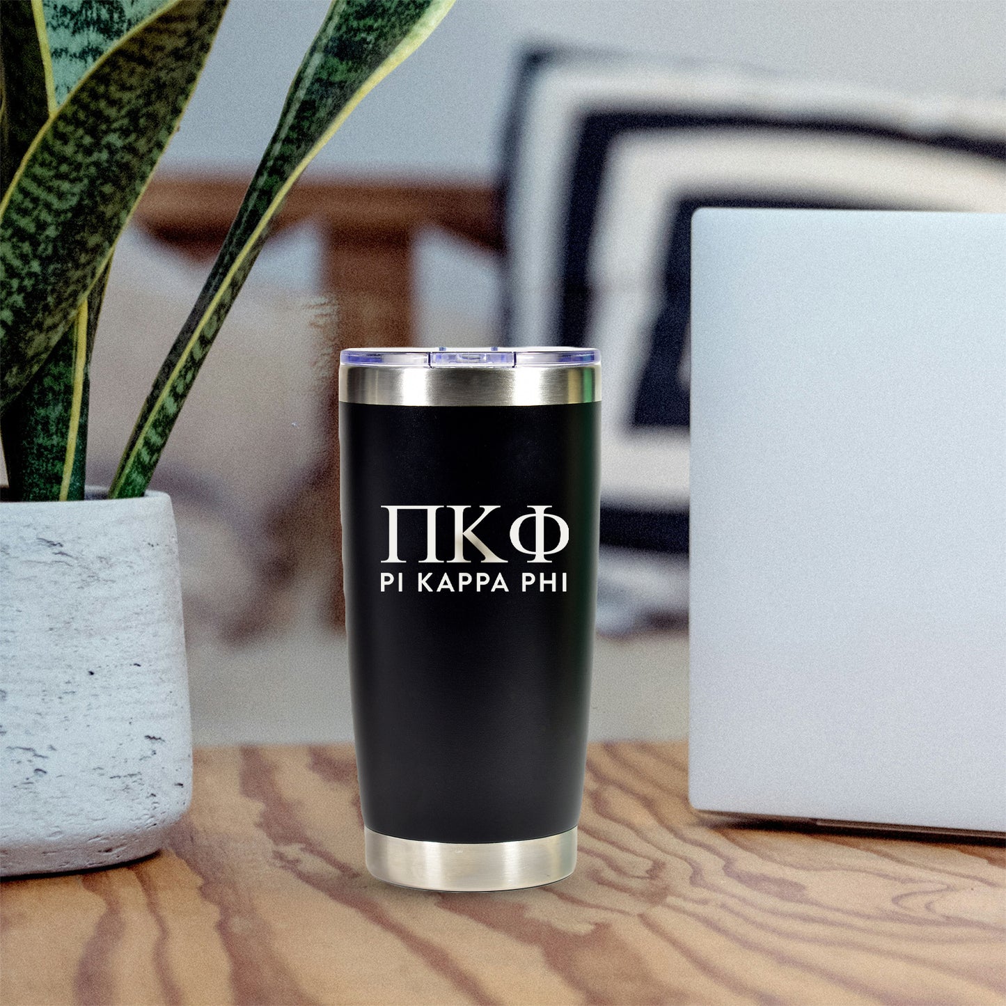 Pi Kappa Phi 20 oz. Insulated Tumbler with Greek Letters