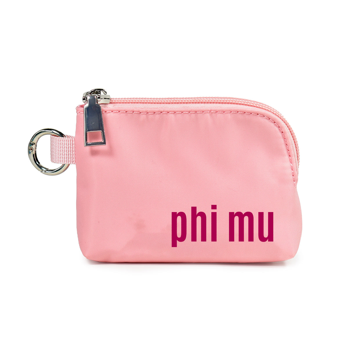 Sorority Shop Zipper Wallet Pouch with Keyring
