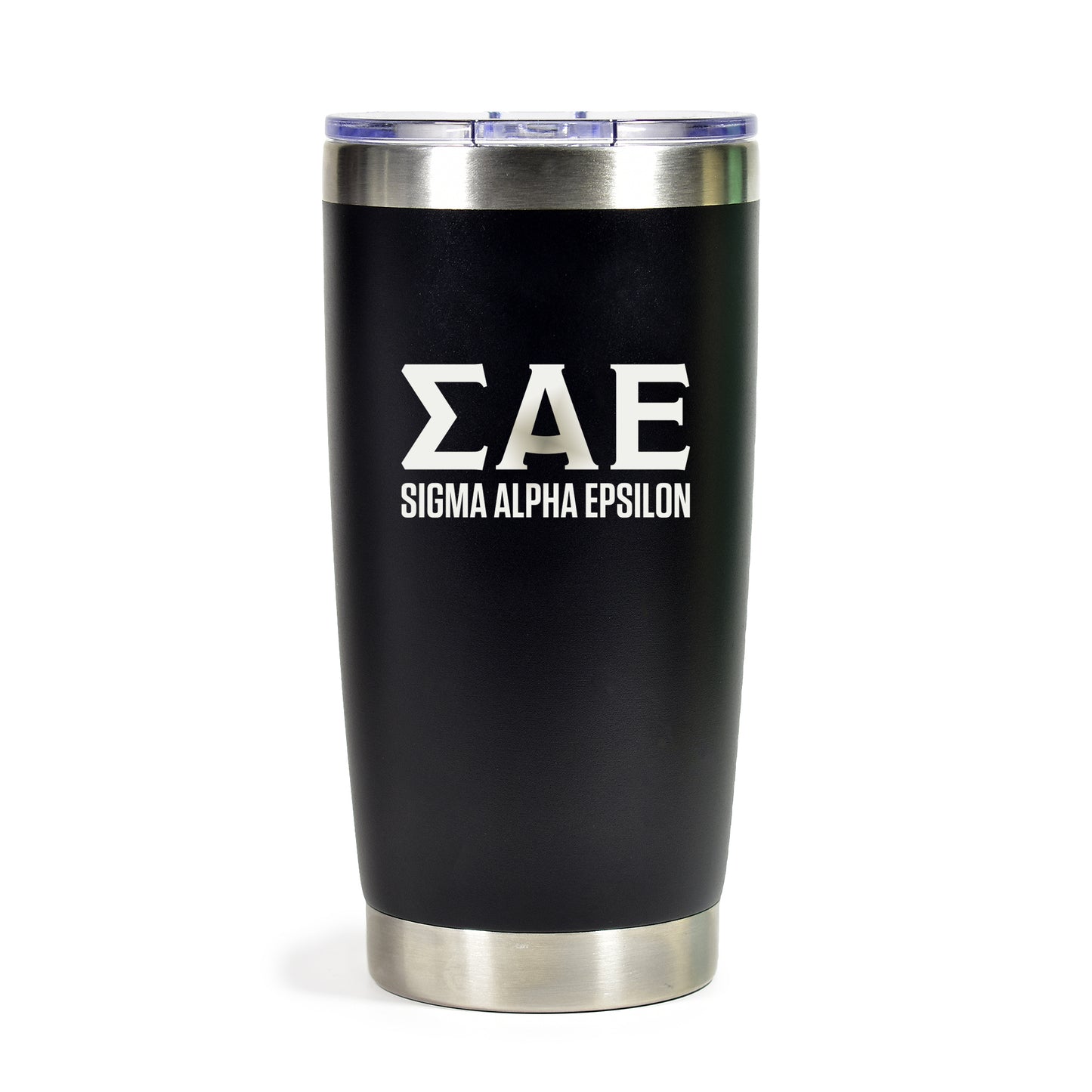 Sigma Alpha Epsilon 20 oz. Insulated Tumbler with Greek Letters