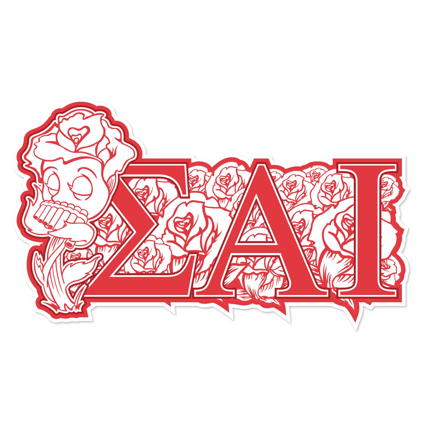 Sigma Alpha Iota Laptop Jumbo Sticker/Decal