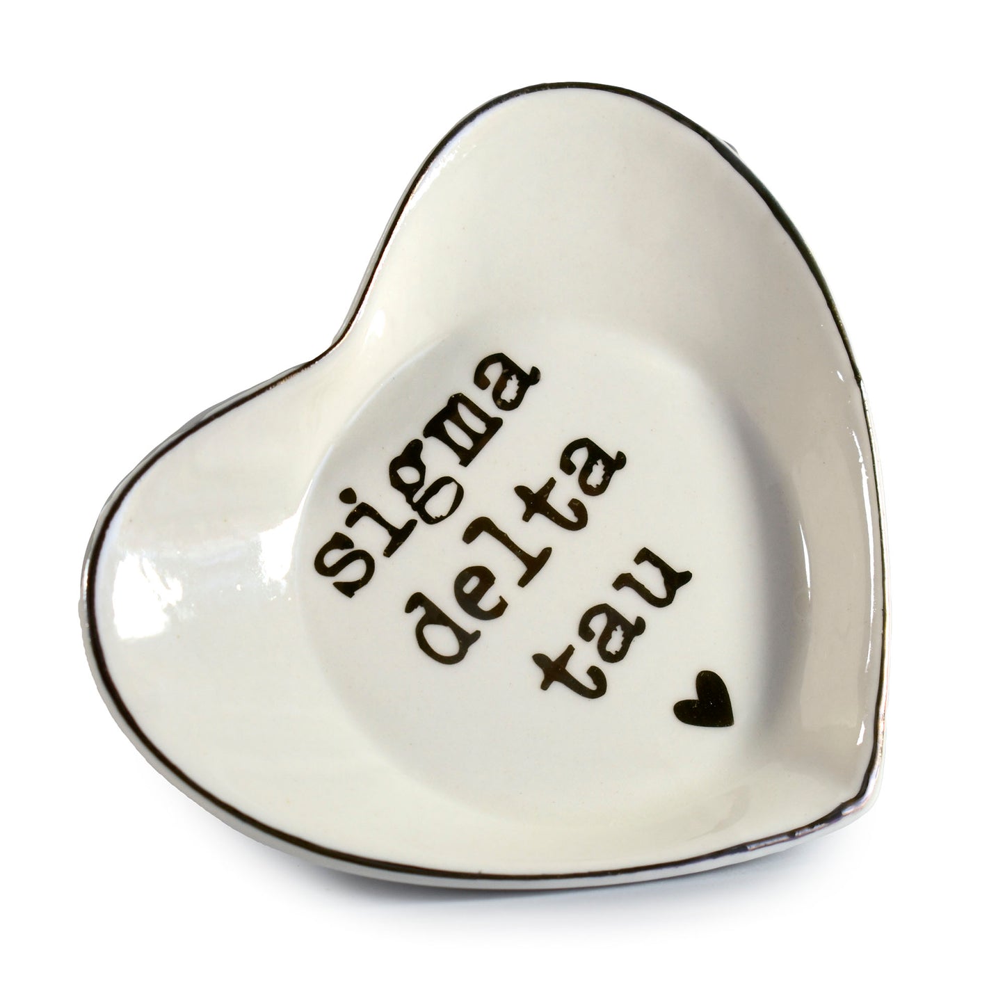 Sigma Delta Tau Ceramic Ring Dish